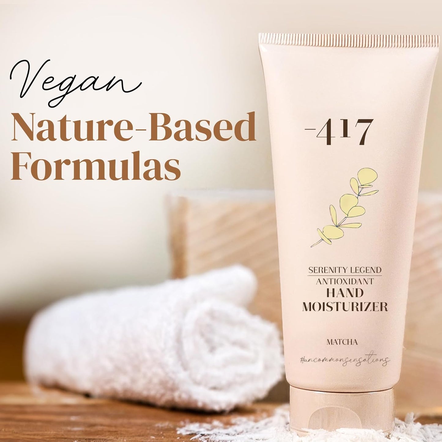 '-417 Minus Matcha Anti-Oxidant Hand Moisturizer: Hydrating & Revitalizing