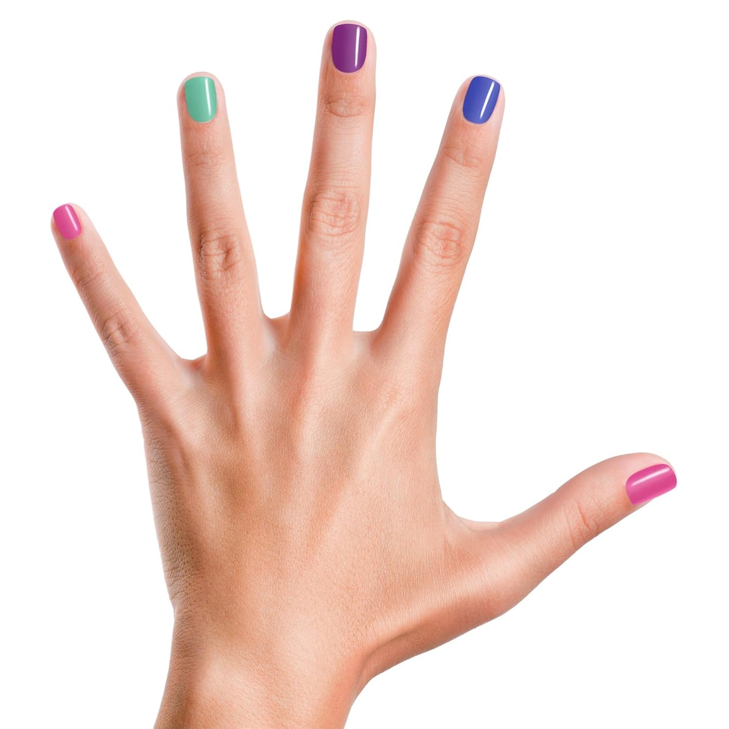Piggy Paint | 100% Non-Toxic Girls Nail Polish | Safe, Cruelty-free, Vegan, & Scented for Kids | Scented Fruit Fairy (4 Pack Kit)