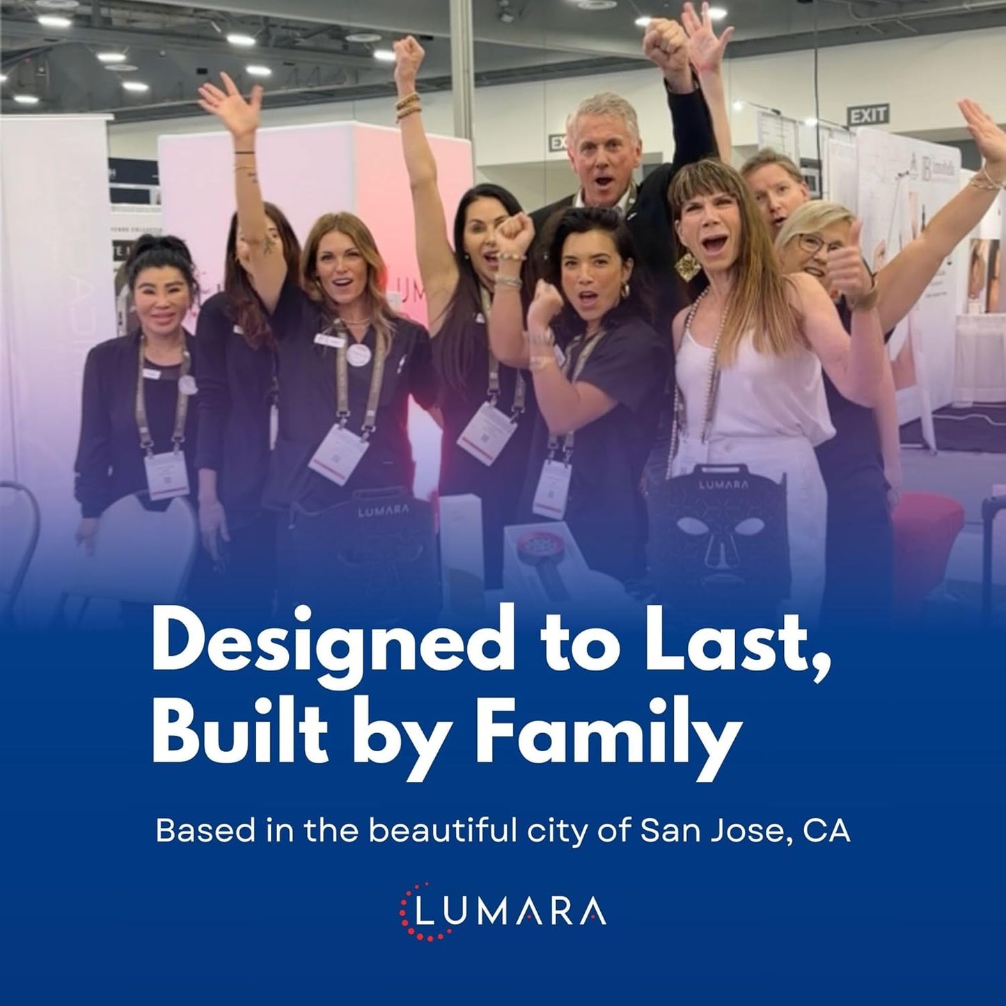 LUMARA VISO Red Light Therapy for Face - 470 LEDs with Uniform Coverage - Facial Skin Care Device for Skin Rejuvenation