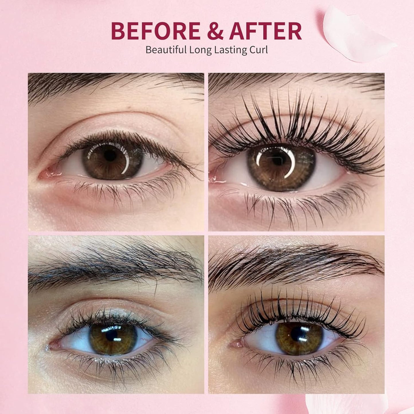 2025 Upgraded Fast Perm Lash Lift Kit Eyelash Perm Kit Eyelash Nutrition Lotion (Quantity: 10 Packs)