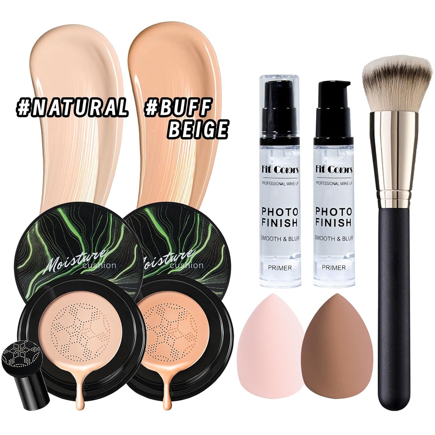 Makeup Set Kit for Women Full Kit, Makeup Present for Women Teen Girl, Eyeshadow CC Cream Face Primer Brush 3 in 1 Palette Lip Gloss, Eyebrow Soap Mascara Eyeliner Makeup bag