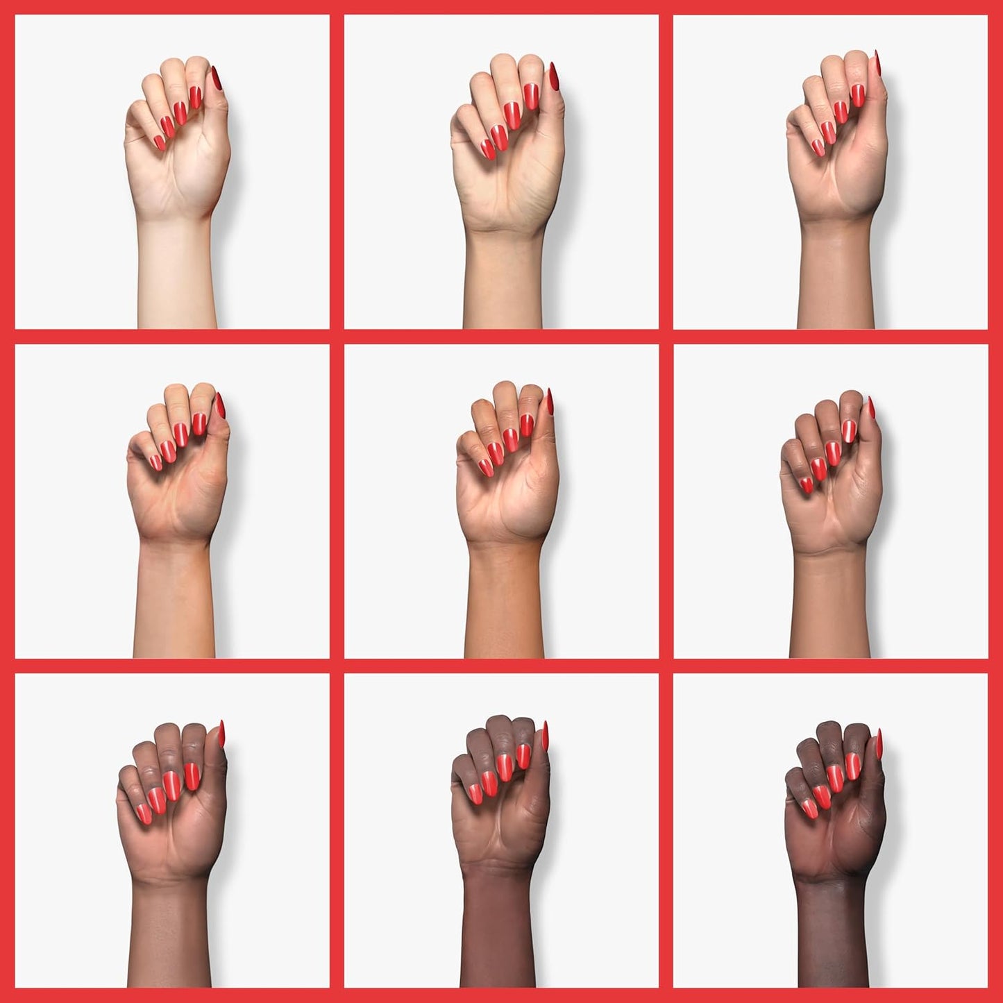 Karma Organic Nail Polish - Quick Dry Nail Lacquer, Non-Toxic, Vegan, and Cruelty-Free Nail Paint Art for Adults & Kids - (Lucy Red, 0.43 fl oz.)