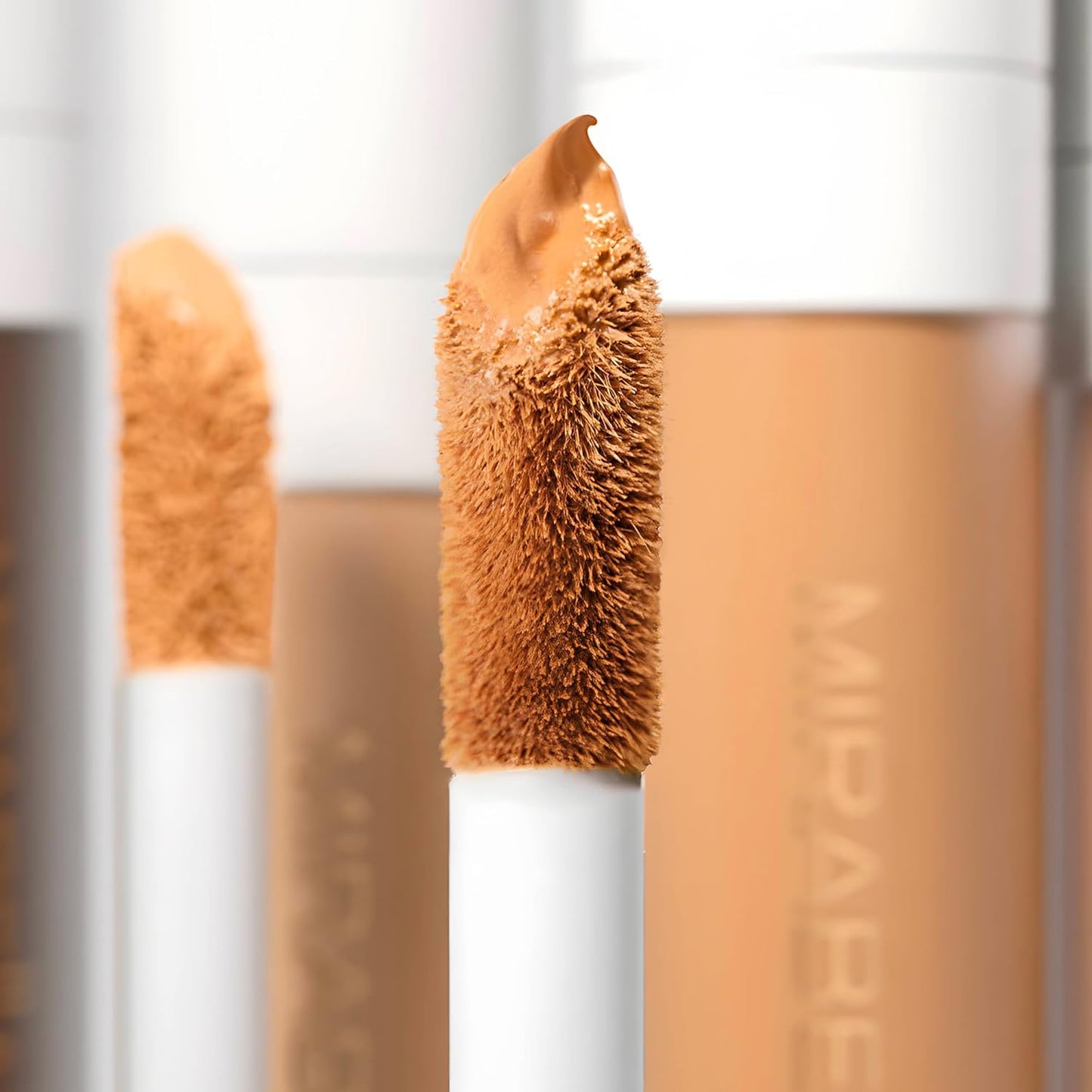 Mirabella Invincible For All Perfecting Under Eye Concealer Full Coverage - Hydrating Makeup Concealer for Dark Circles, Fine Lines & Wrinkles w/Hyaluronic Acid - Deep D210