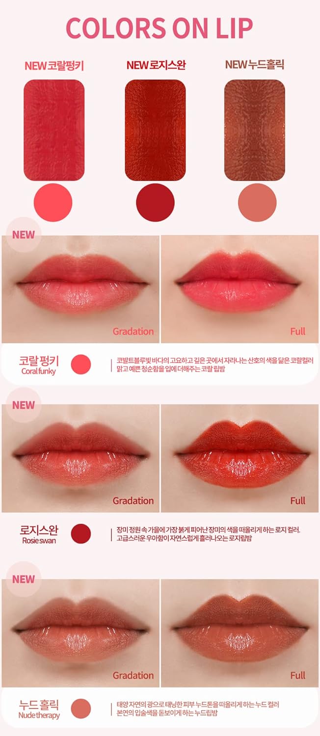 Color Lip Balm Blair BalmVE Stick (Option 6color) (Nude Holic)