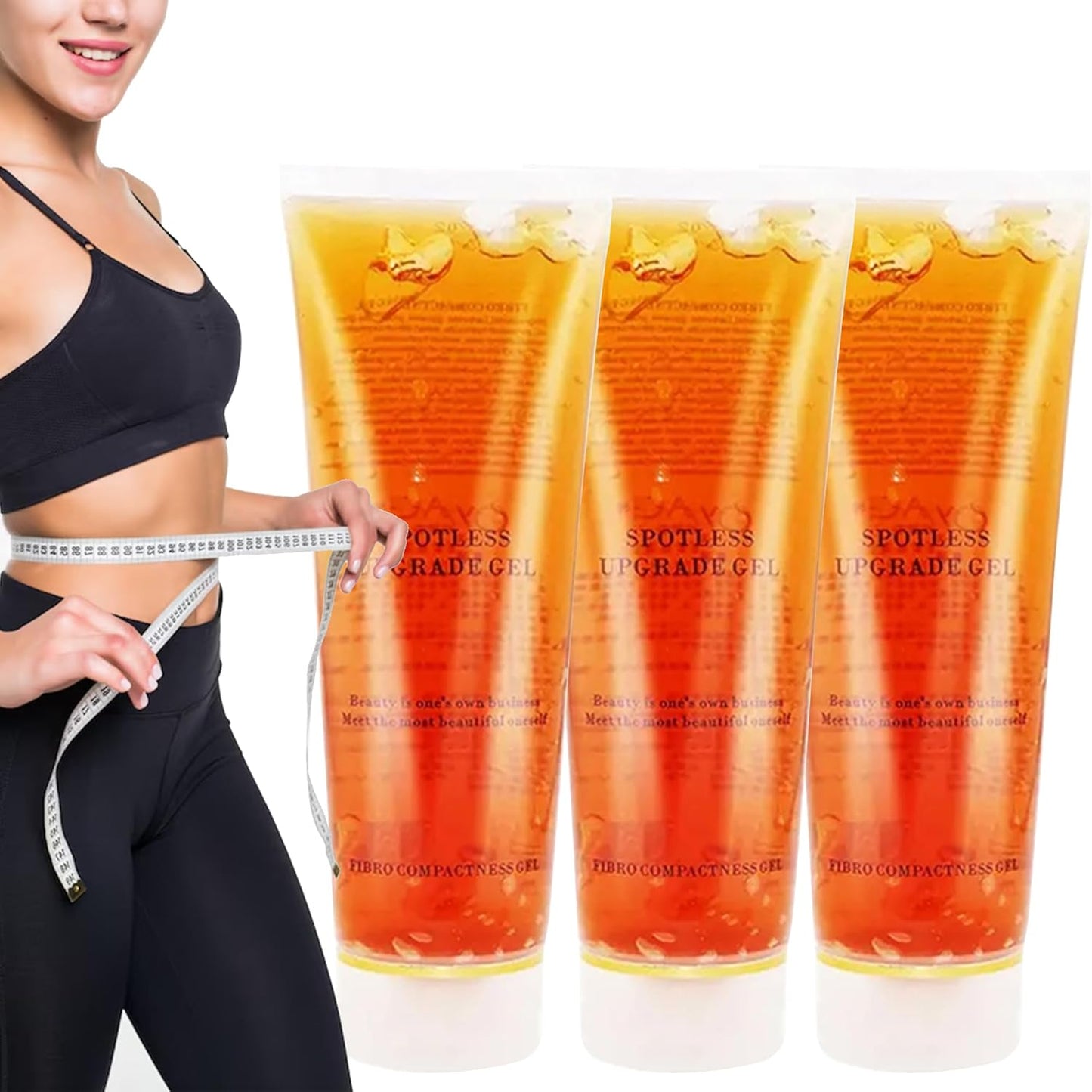 3 Pack Conductive Gel for Body Sculpting, Slimming Lifting Firming Hydrating Primer, Hot Gel Preparation for Microcurrent RF Machine