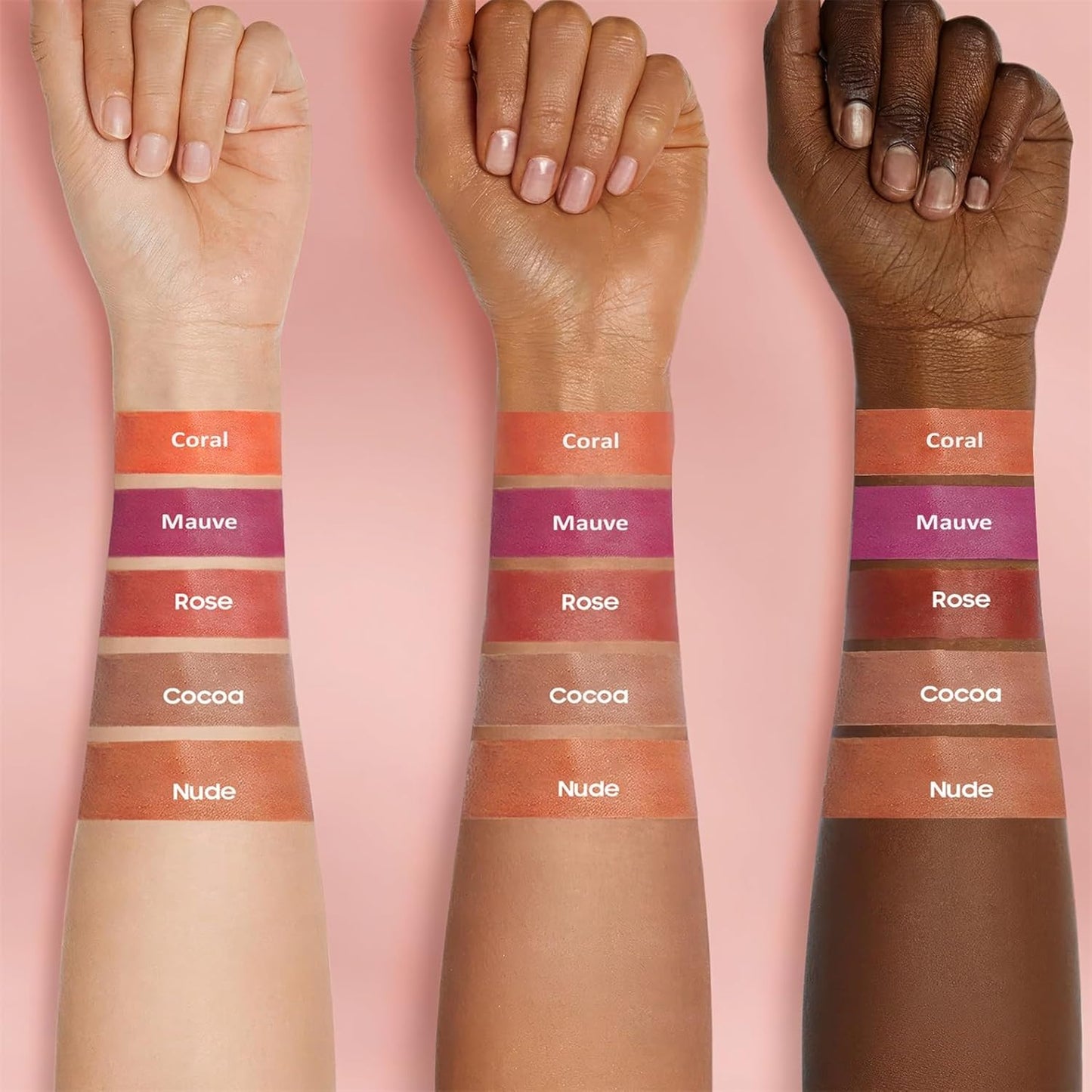 OETUIOW Lip Stain, Lip Liner, Waterproof Moisturizing Long-Lasting, Non-Stick Cup for Women All Skin Types, Nude Color