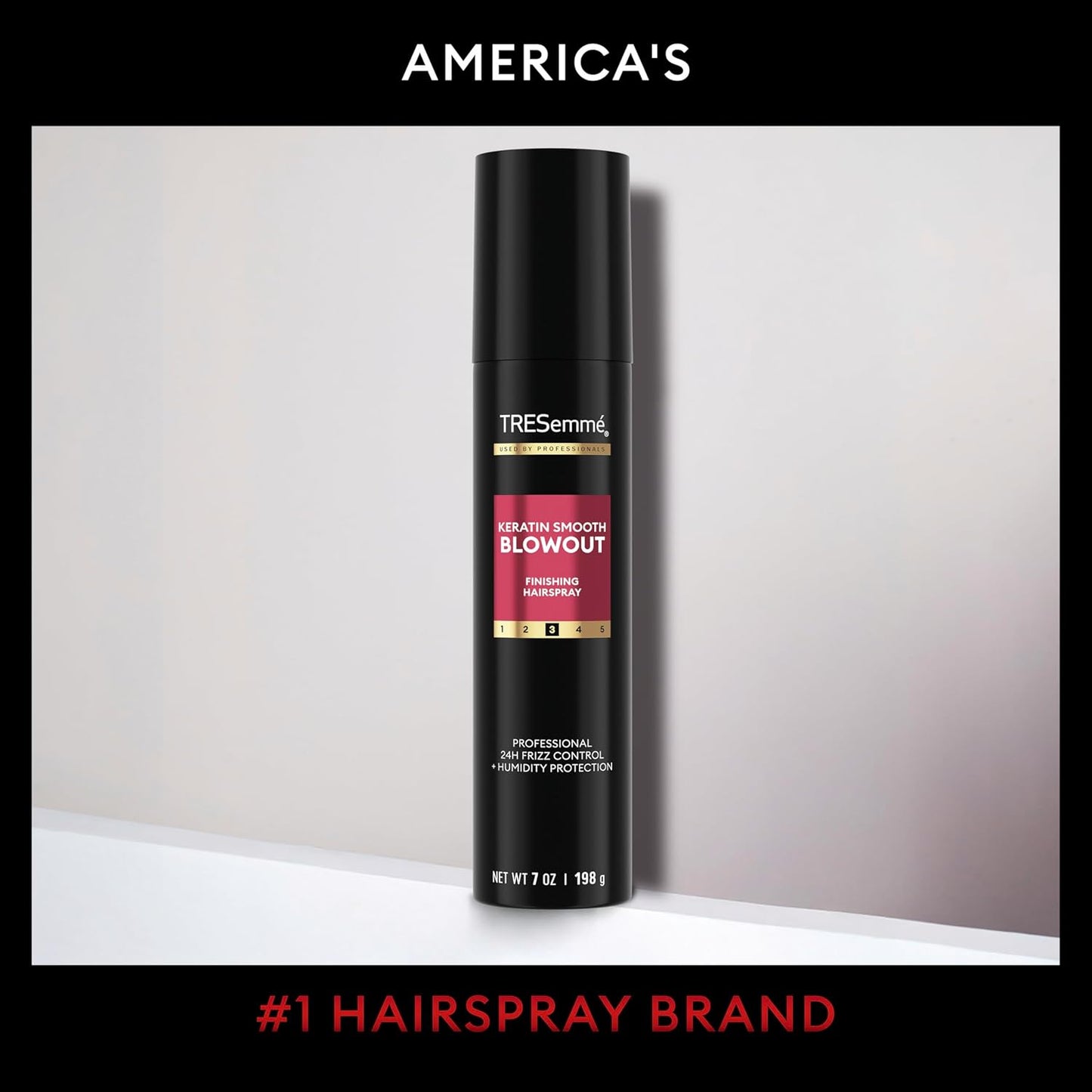 TRESemmé Anti-Frizz Finishing Spray Keratin Smooth for a Flexible Hold Weightless 7 Fl Oz