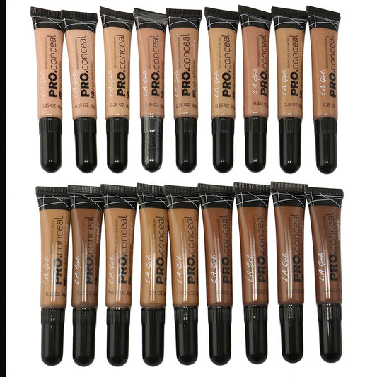 L.A. Girl PC Pro Conceal High Definition Concealer set of color GC971988, All, 16 Ounce, (Pack of 18) (LAX-GC971-GC988)