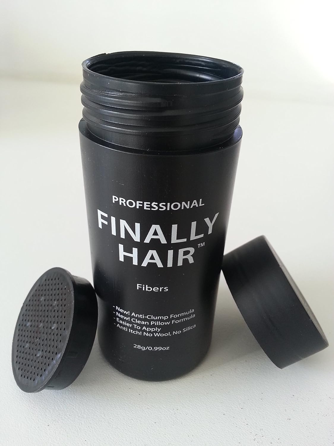 New Hair Building Fibers 100+14=114 Grams. Highest Grade Refill That You Can Use for Your Bottles From Competitors Like Toppik, Xfusion, Nor1 (Pure White)