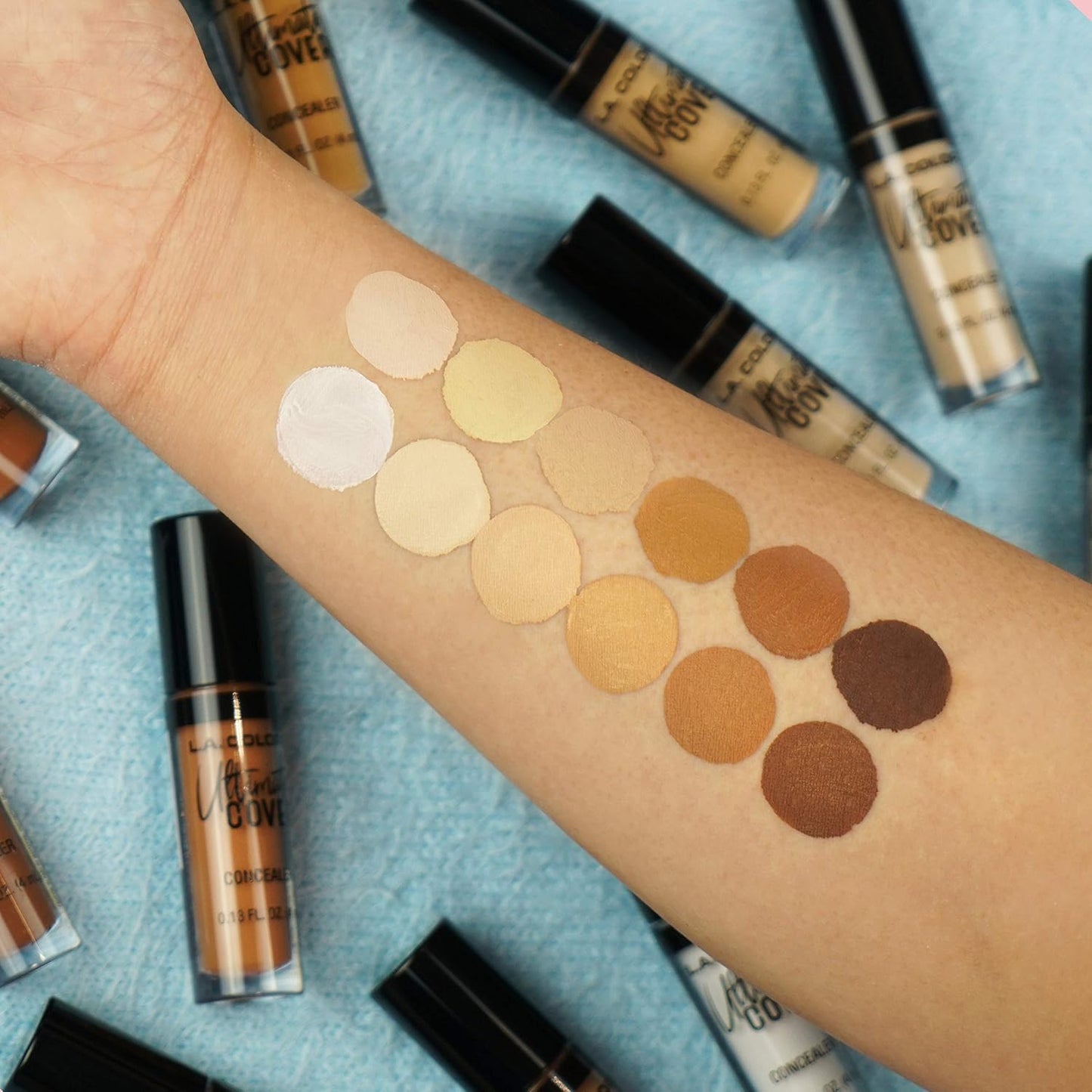 L.A. COLORS Ultimate Cover Concealer- Truffle, 0.13 Fl Oz
