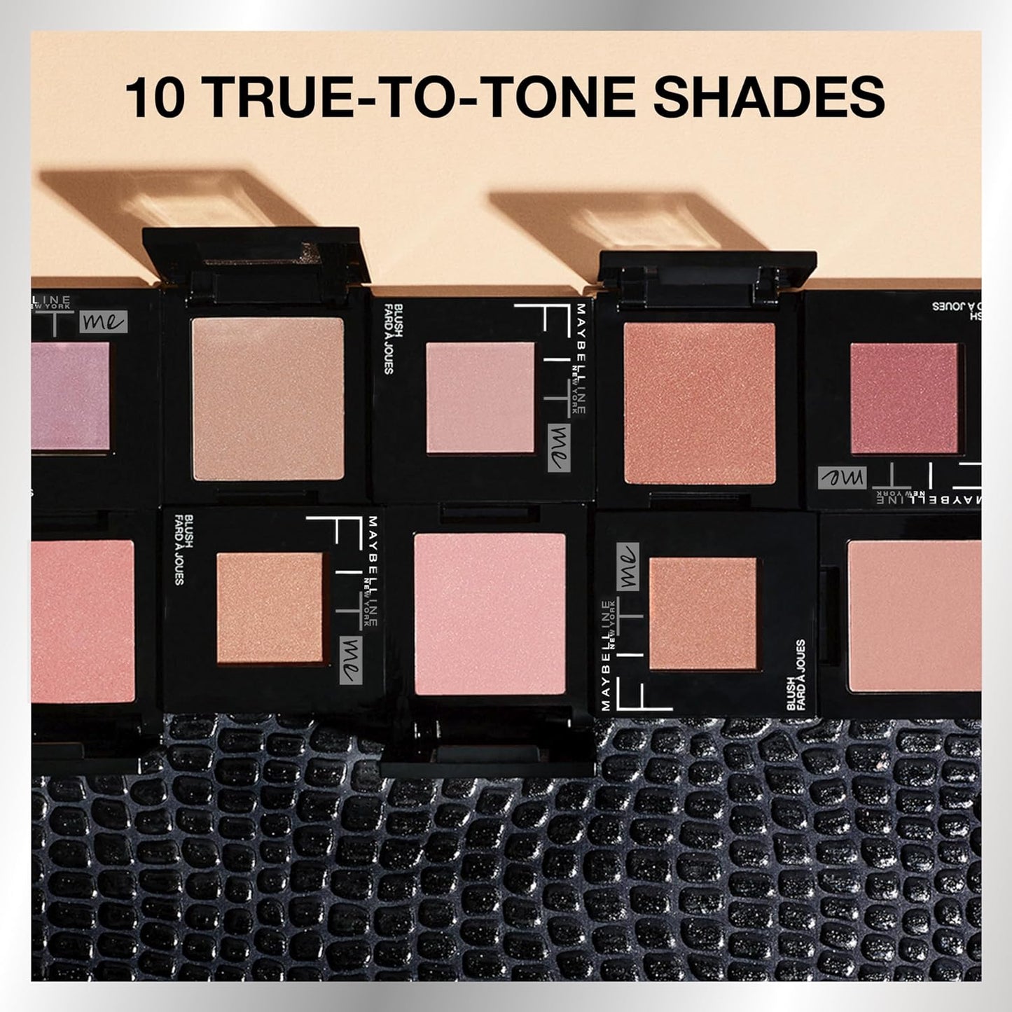 Maybelline Fit Me Blush, Lightweight, Smooth, Blendable, Long-lasting All-Day Face Enhancing Makeup Color, Buff, 1 Count