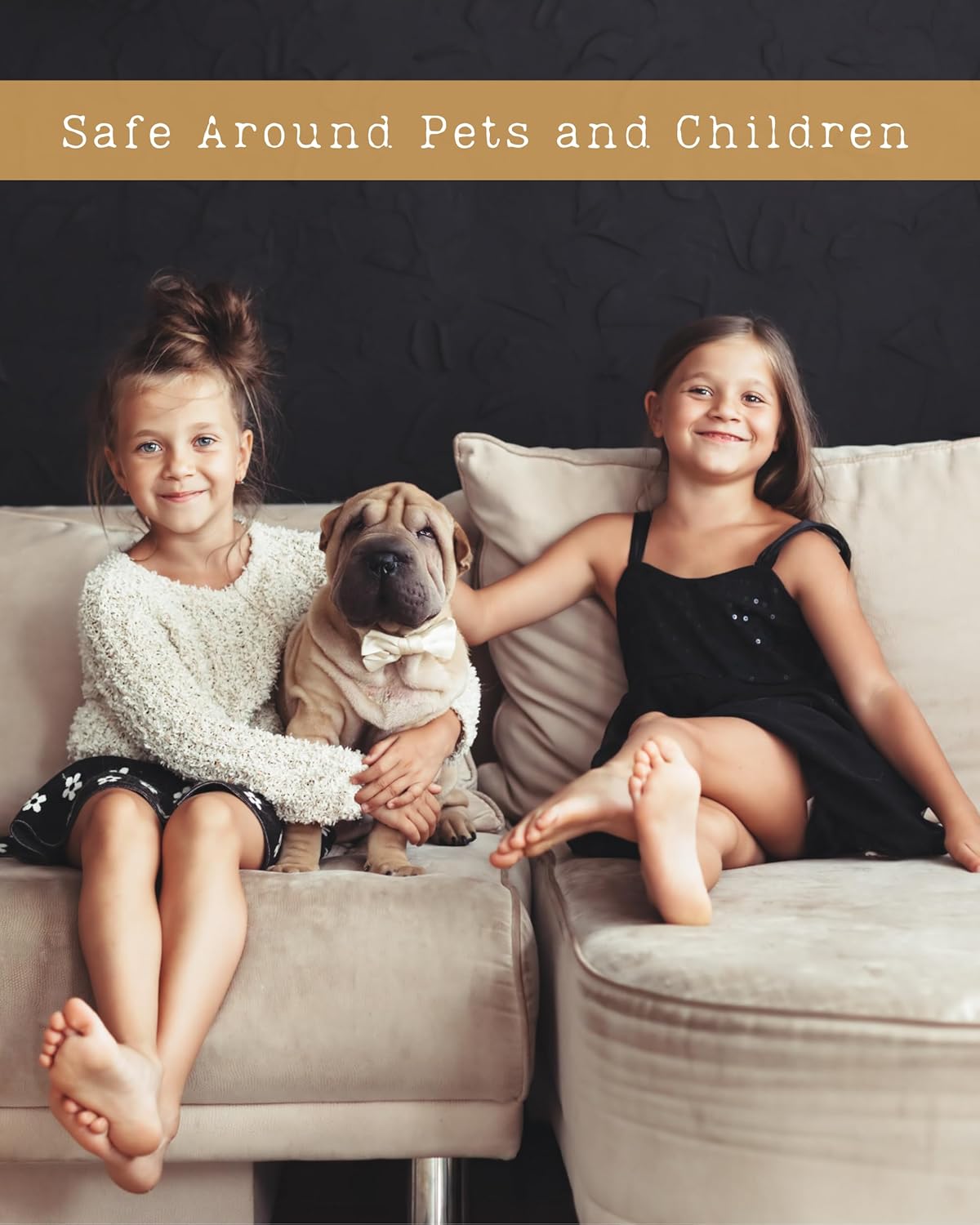 Cocoa Butter Cashmere Natural Hair & Body Mist Spray, Pure Essential and Fragrance Oils, Alcohol-Free, Handmade in California, 0.5Fl Oz