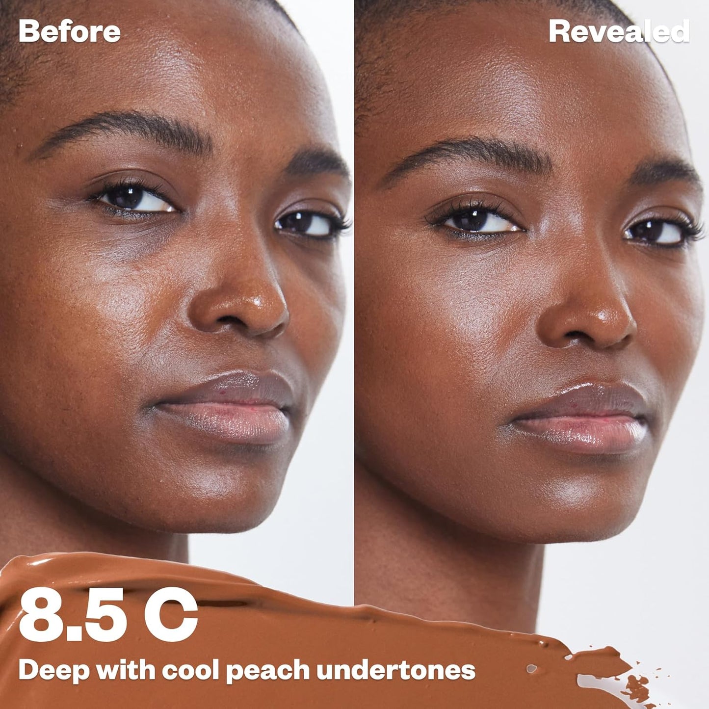 Kosas Revealer Concealer - Medium Coverage Makeup with Hyaluronic Acid, Conceals Dark Circles Under Eyes, Dark Spots and Blemishes + Brightens, Hydrates, Long-Lasting & Vegan, (Tone 8.5 C)