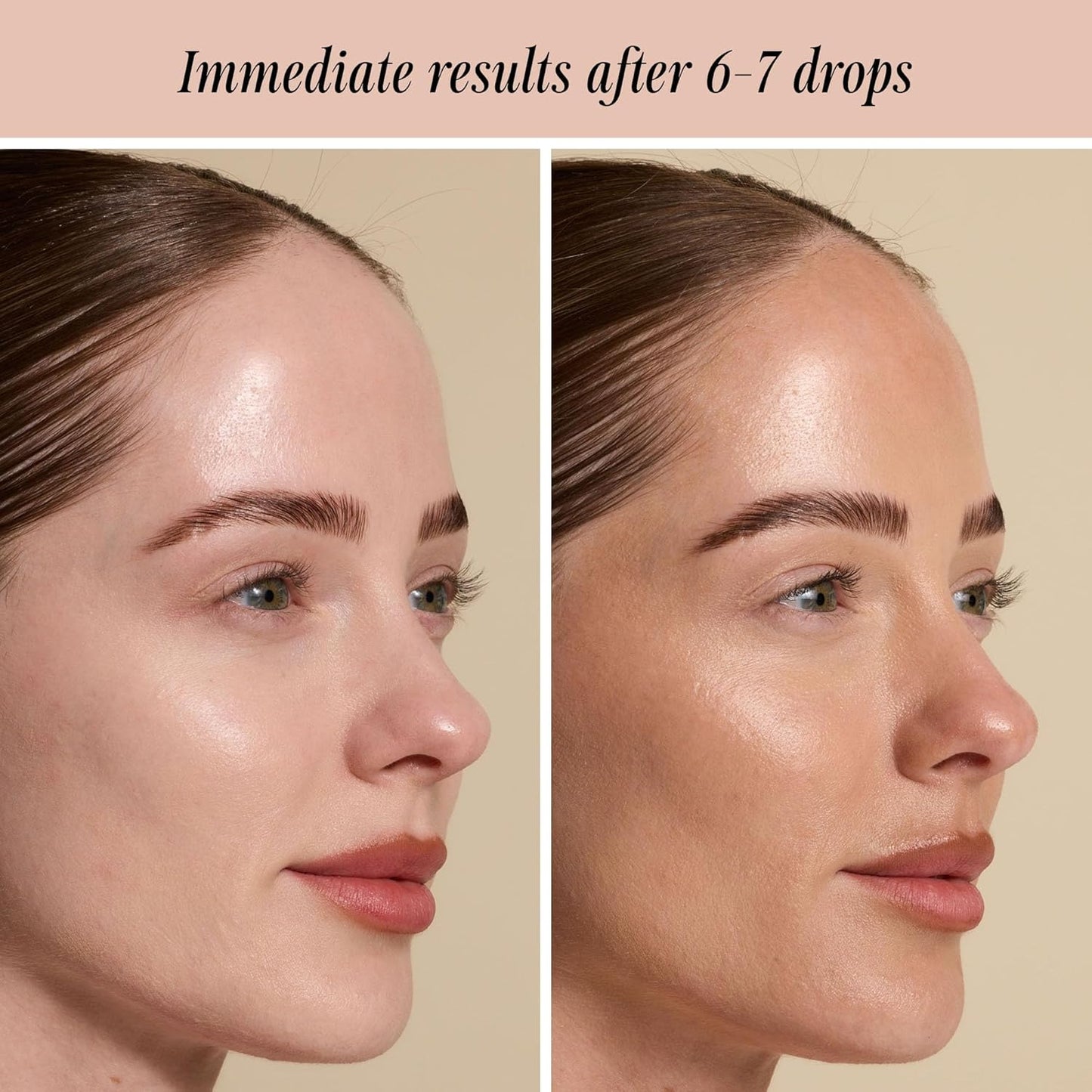 '+ Lux Unfiltered N°12 Sunstruck Face Tanning Drops - Fragrance Free Bronzing Drops for Face with Hyaluronic Acid, Coconut Water, & Passionfruit Oil - Cruelty Free & Vegan Self Tanner