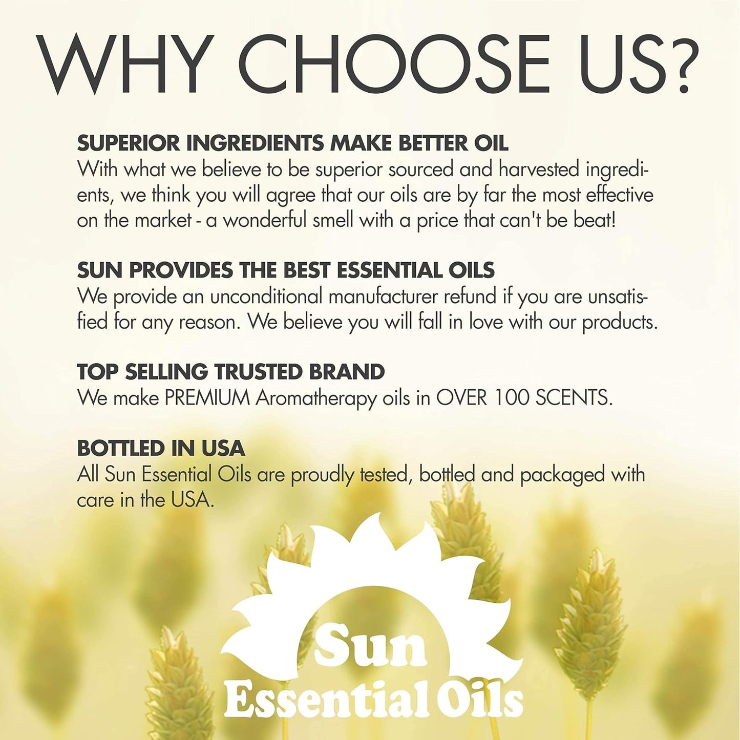 Sun Essential Oils - Good Sleep Blend Essential Oil (Huge 4 Ounce Bottle) Bulk - Sleep Blend Oil - Sleep Oils for Diffuser - Essential Oil for Sleep - Sleep Aromatherapy Oil