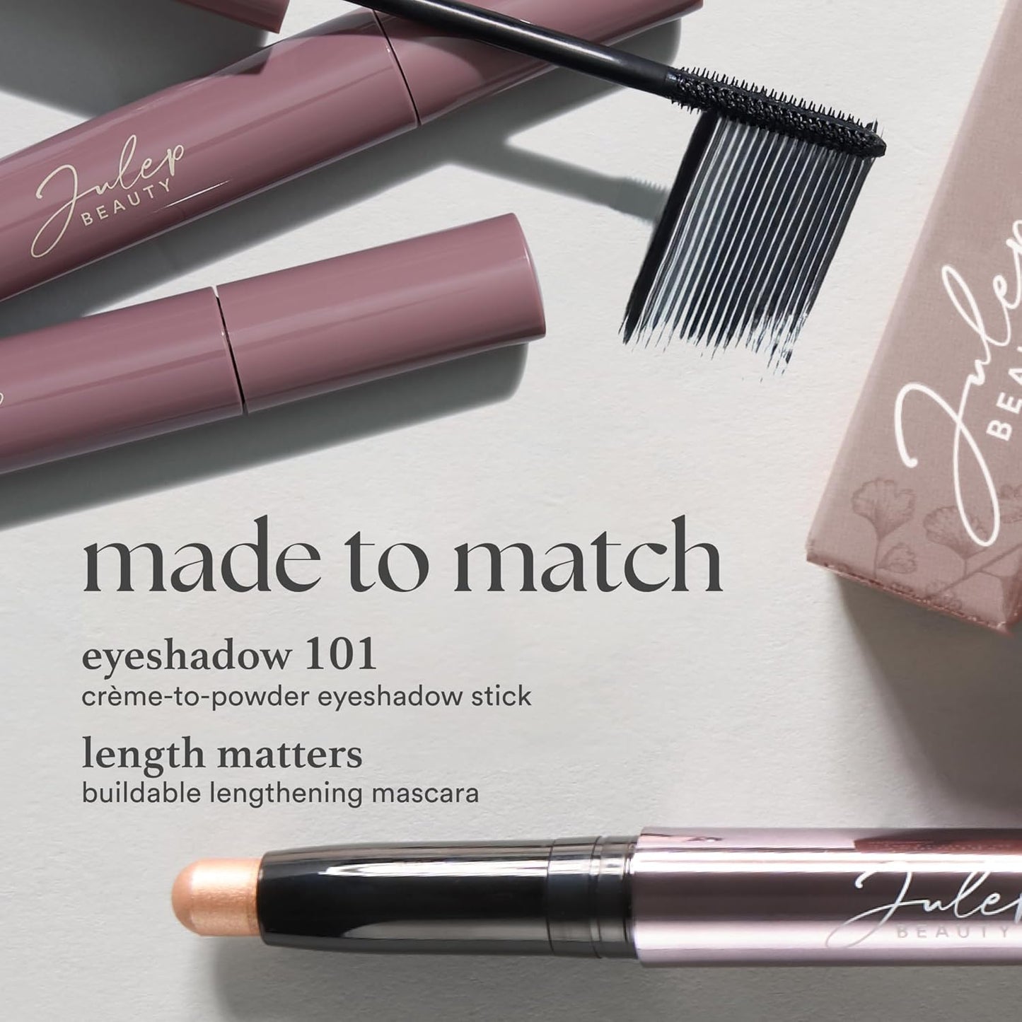 Julep Eyeshadow 101 Cream-to-Powder Waterproof Shadow Stick – Mint Matte – Long-Lasting, Crease-Proof, Cool-Toned Pastel Green Matte Cream Eyeshadow with Built-in Smudger