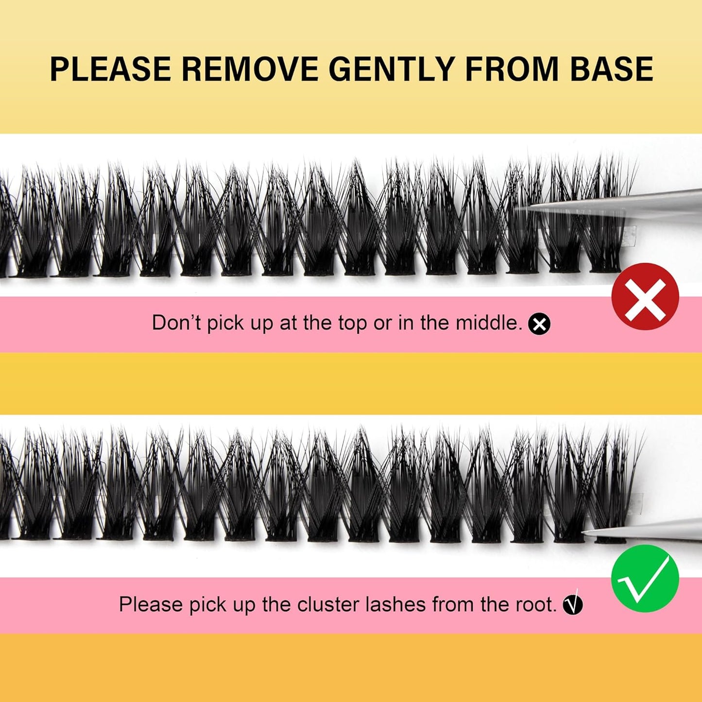 Lash Clusters 8-16mm, False Eyelashes 288pcs, Cluster Eyelash Extensions Matte Black Soft, Diy Lash Extensions D Curl Natural Lash Clusters Faux Mink Lashes Wispy（Pizazz,288pcs,0.07,D,8-16MIX)