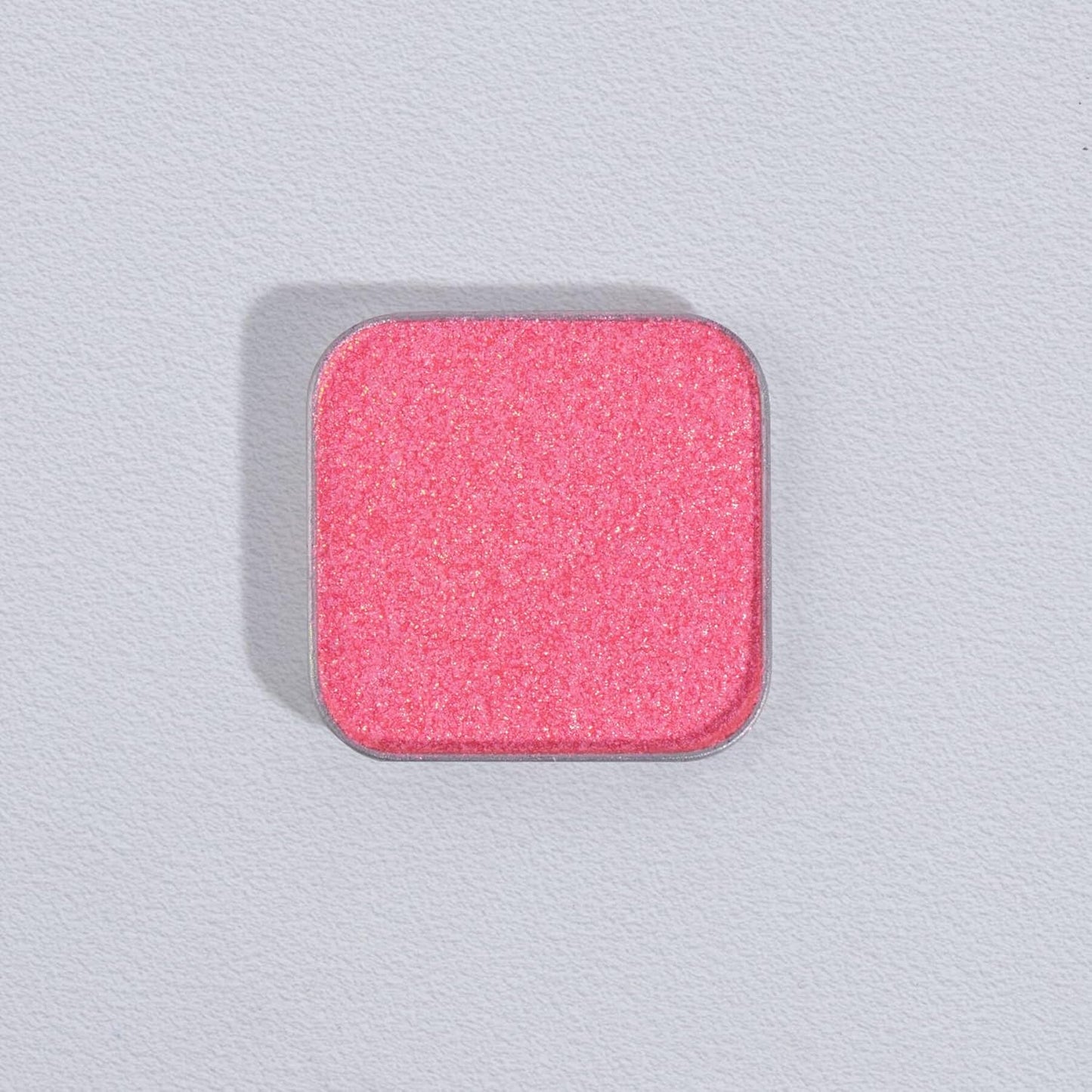 Chameleon Single Eyeshadow – Soft Gold-Pink, Pressed Powder,Square Pan, Fits Magnetic Palettes, High Pigment, Smudge-Proof, Smooth Blend, All-Day Wear (Sunpetal)