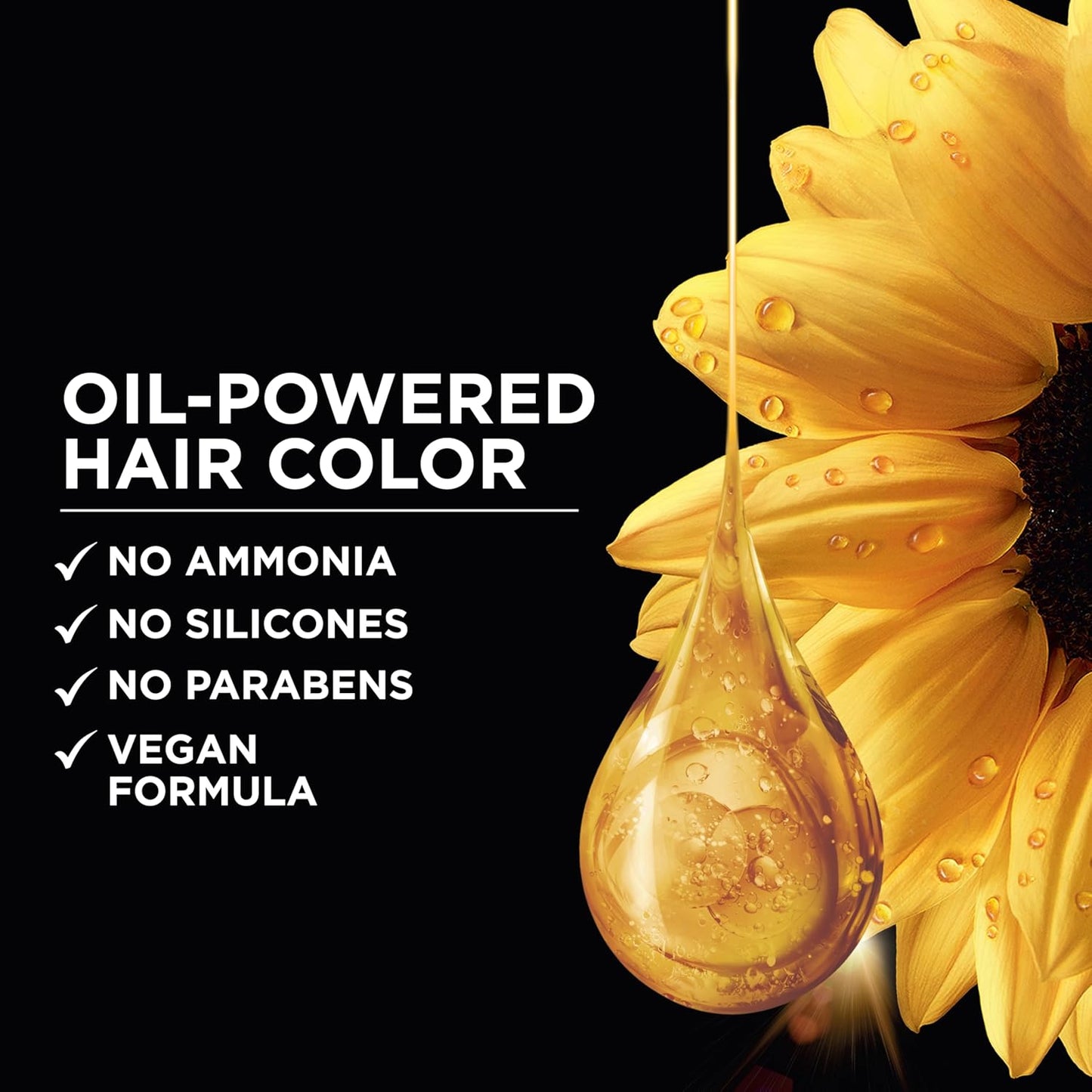 Garnier Hair Color Olia Ammonia-Free Brilliant Color Oil-Rich Permanent Hair Dye, 3.0 Darkest Brown, 2 Count (Packaging May Vary)
