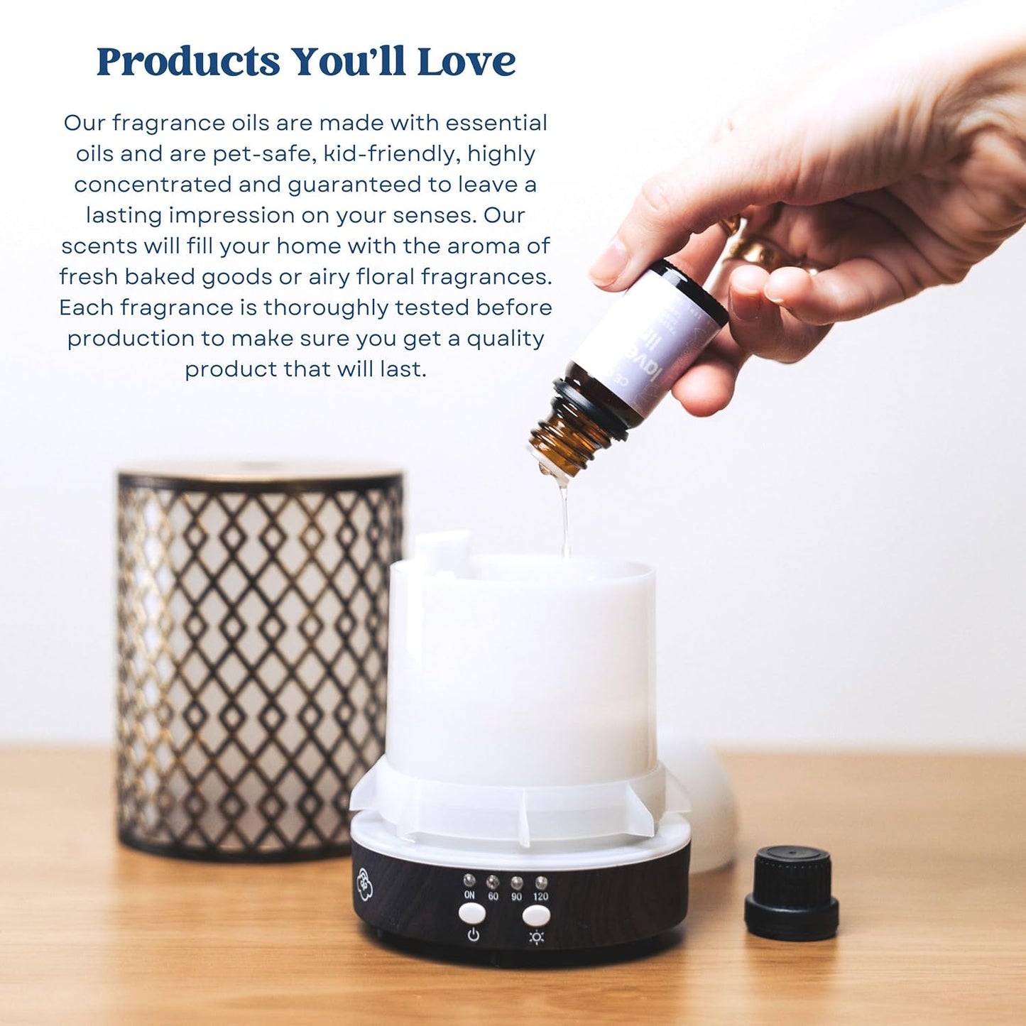CANDECraftCo Premium Fragrance Oil – Diffuser Oils Fragrances Scented for Home, Candle Soap Making Supplies, Aromatherapy Blends for House (0.34 Fl Oz) (2-Pack, Teakwood & Mahogany + Apple & Mahogany)