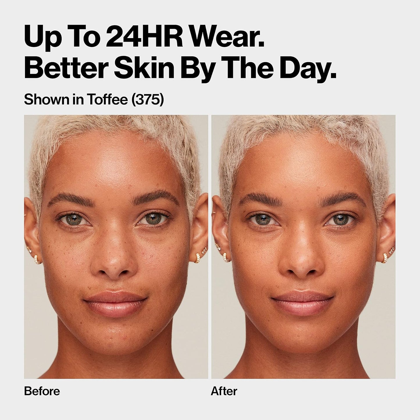 Revlon Liquid Foundation, ColorStay Face Makeup for Normal & Dry Skin, SPF 20, Longwear Medium-Full Coverage with Natural Finish, Oil Free, 395 Deep Honey, 1 Fl Oz