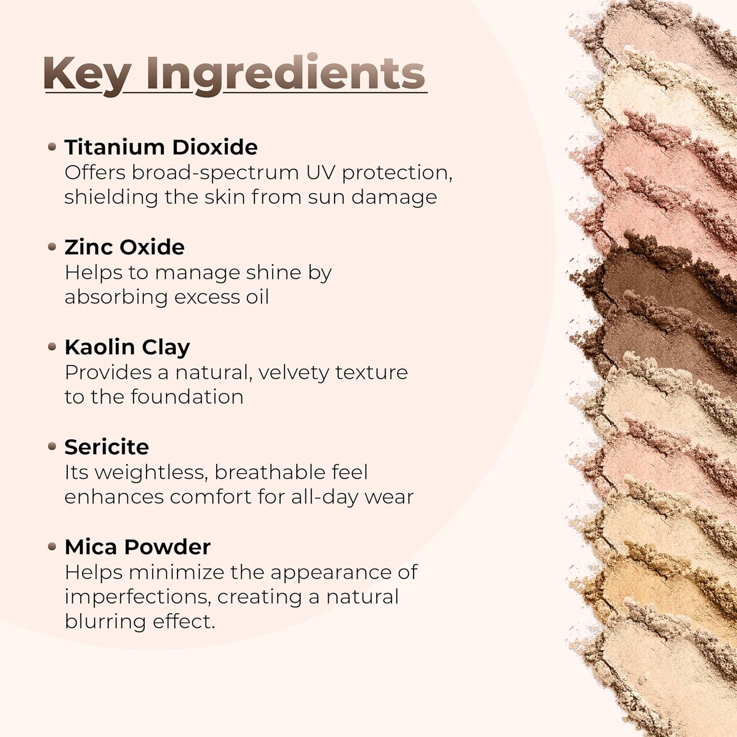 Foundation Powder Refill (Pink Bisque)(12 Gram Bag) By Sweet Face Minerals, Lightweight Mineral Loose Makeup Powder with SPF 20, Full Coverage Flawless Finish, Talc-free, Cruelty-Free, Refill Pouch