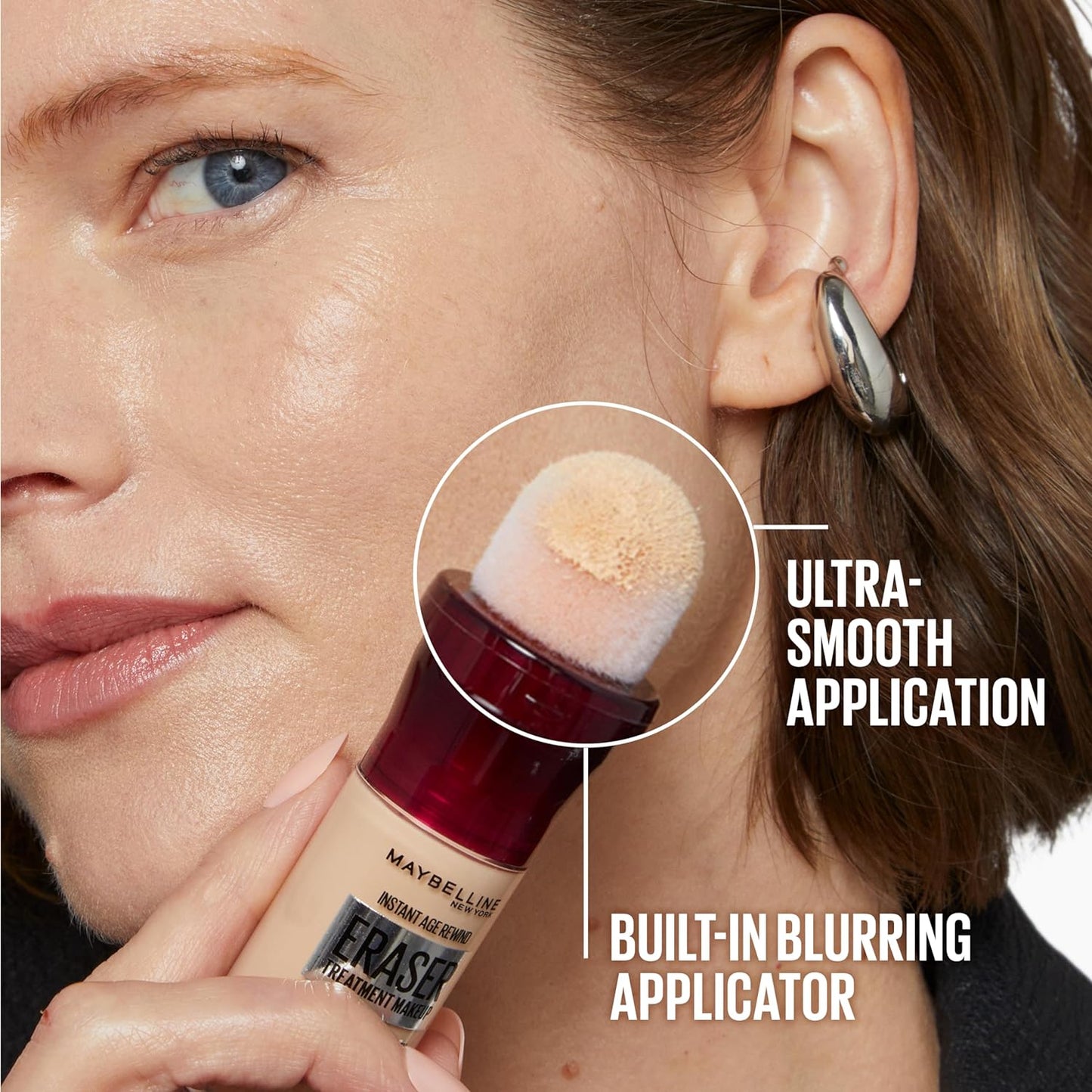 Maybelline Instant Age Rewind Eraser Foundation with SPF 20 and Moisturizing ProVitamin B5, 310, 1 Count